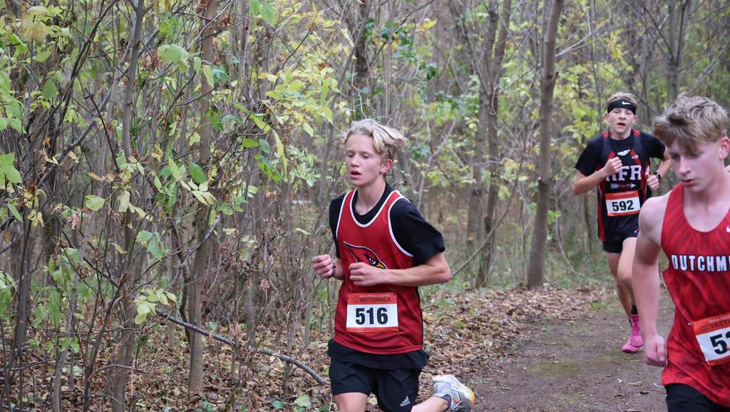 Mayville Cross Country finished strong at the WIAA Sectional meet at Sheboygan Lutheran. The girls came in 7th, and the boys 15th, out of 23 schools. Congrats to our Cross Country Cardinals on a great season! #mayvillecardinals #mayvilleschools #cardinalpride