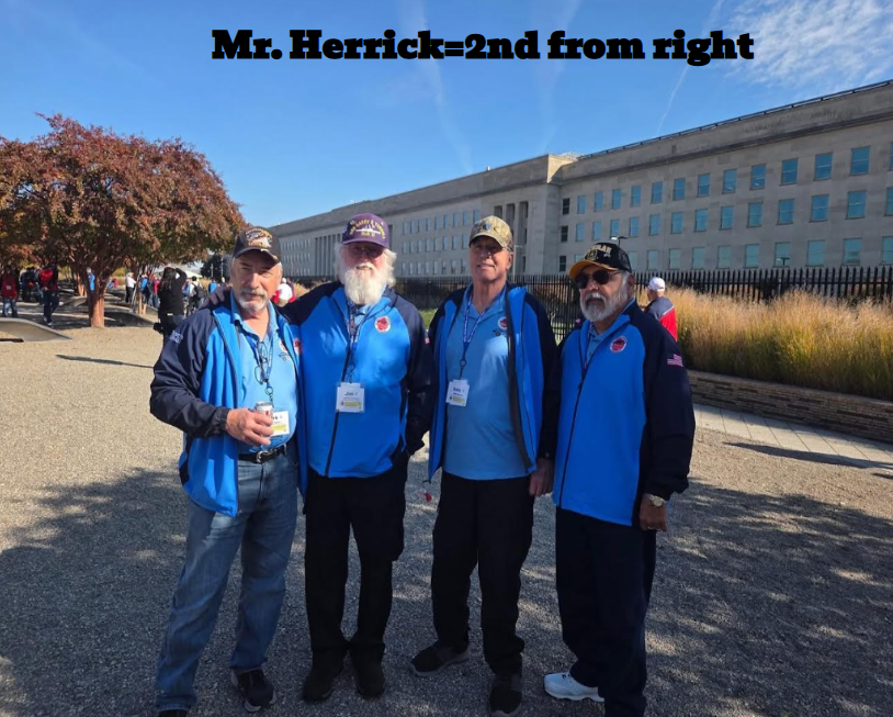 Grade 8 had the opportunity to adopt an Honor Flight Veteran this year. Mr. Dale Herrick, Vietnam Vet, flew out of Green Bay Austin Straubel Airport on November 1st. He received a letter, a poster and cards of gratitude created by our 8th graders while on his flight home from Washington D.C. on Saturday evening.  Eighth graders did a fabulous job writing to someone they did not know, showing their empathy, gratitude and appreciation to Mr. Herrick through the “Mail Call”!