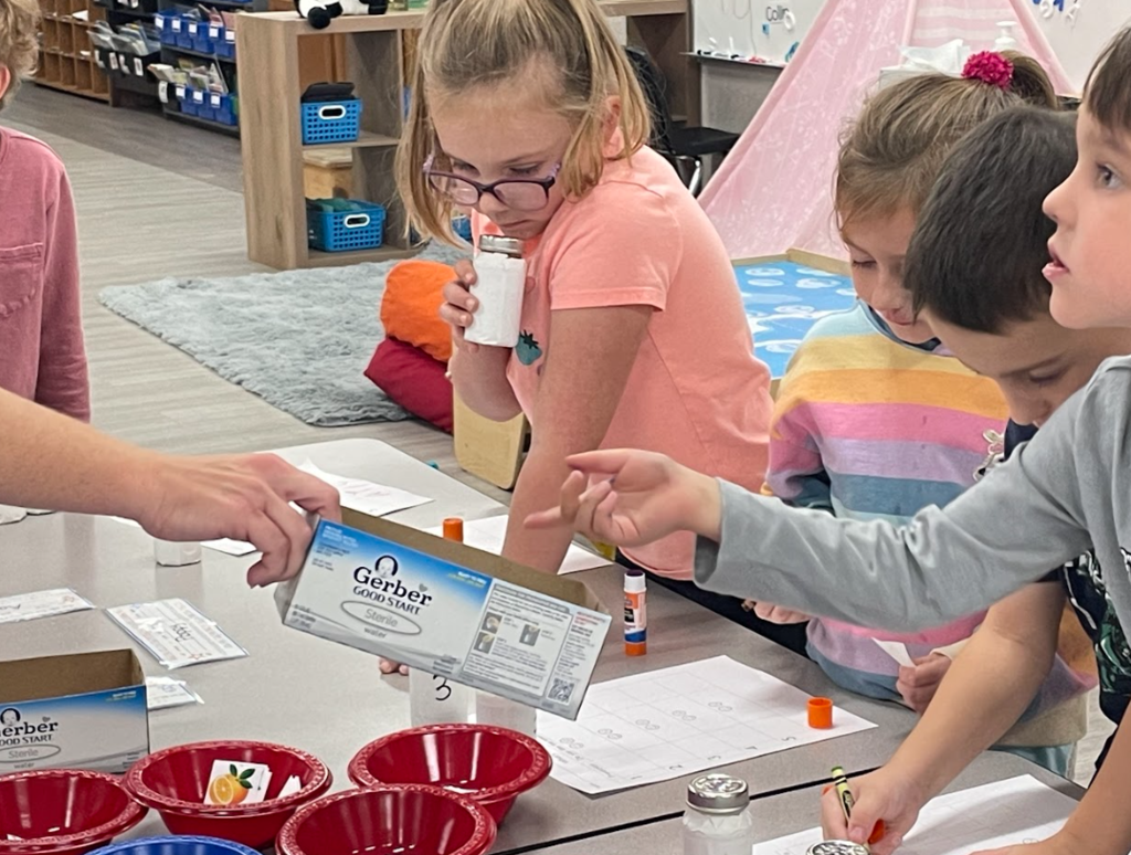 5K Sensational Sense Party celebrating the end of our Five Senses literacy unit