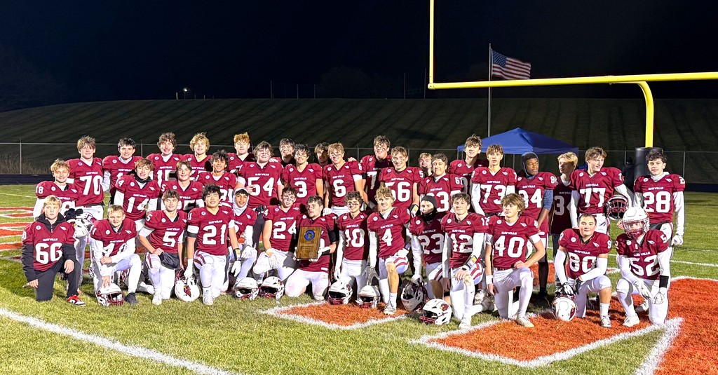 🏈📣❤ Congratulations to our Mayville High School Football Cardinals on taking home the 2025 WIAA Division 5 Sectional title on Friday night! ❤📣🏈 What a win!! Our boys will travel to Slinger to battle Lake Country Lutheran this Friday, 11/14, for the State Semifinal at 7pm. Watch for additional details coming soon. GO CARDS!! #mayvillecardinals #mayvilleschools #cardinalpride