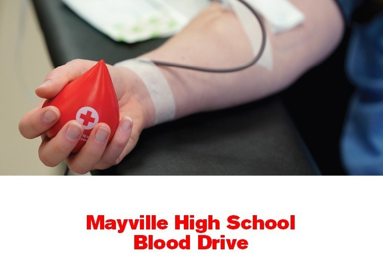 It's time for another Mayville High School Community Blood Drive! Our MHS students will host the American Red Cross on Wednesday, 12/17. Sign up for a time and support today! ALL community members are welcome! #mayvillecardinals #mayvilleschools #cardinalpride   https://www.redcrossblood.org/give.html/donation-time?zipSponsor=53050&driveType=all