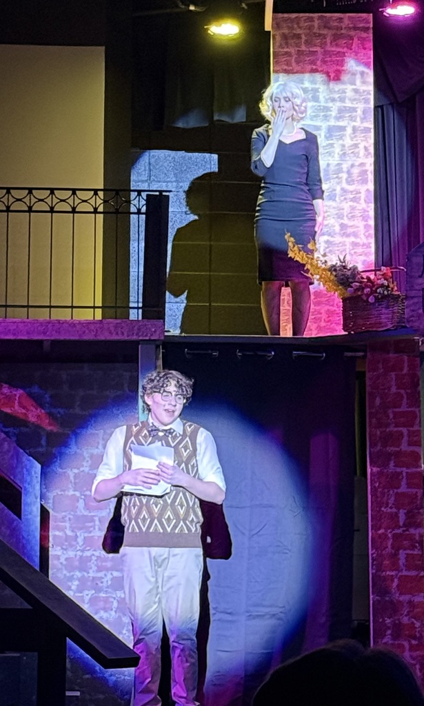 Little Shop of Horrors photos from show ensemble performing