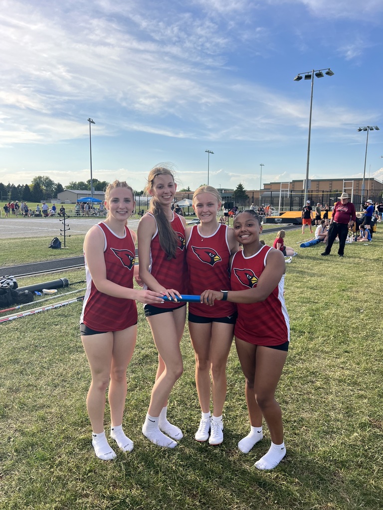MHS track athletes at regional competition