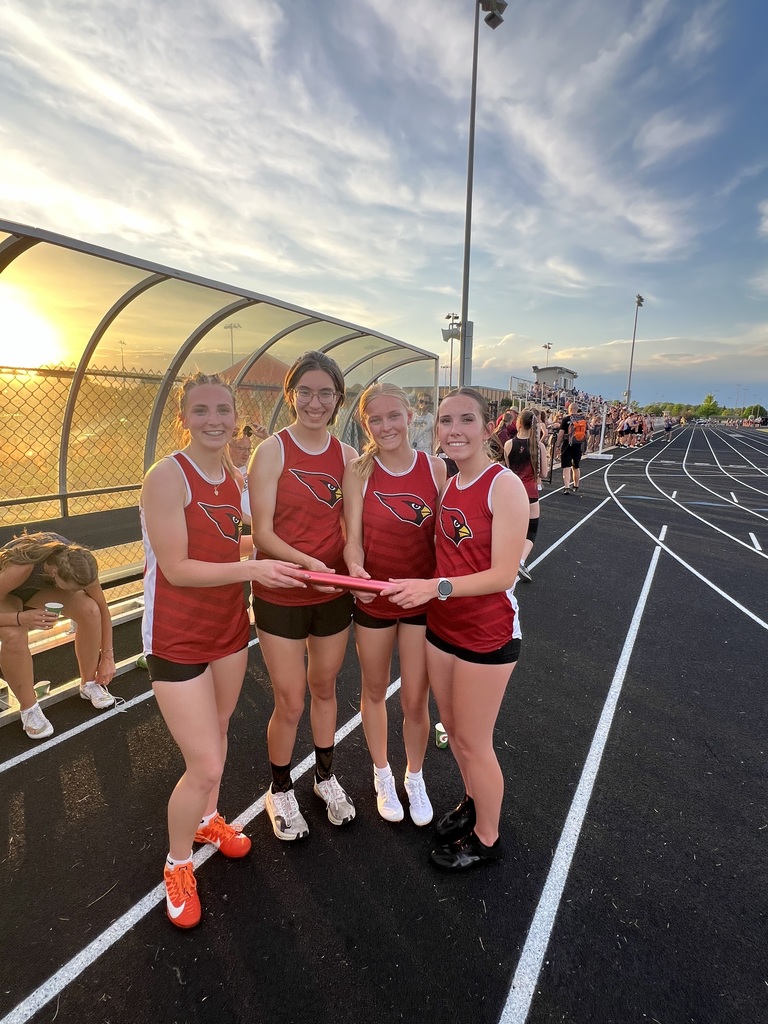 MHS track athletes at regional competition