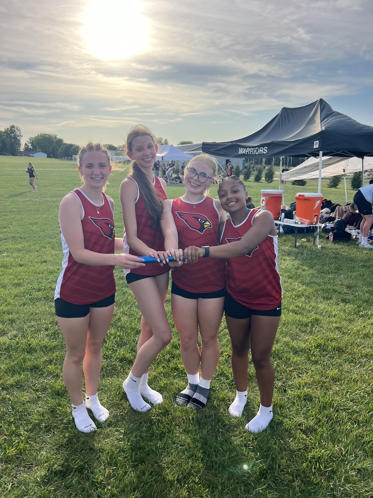 MHS track athletes at regional competition