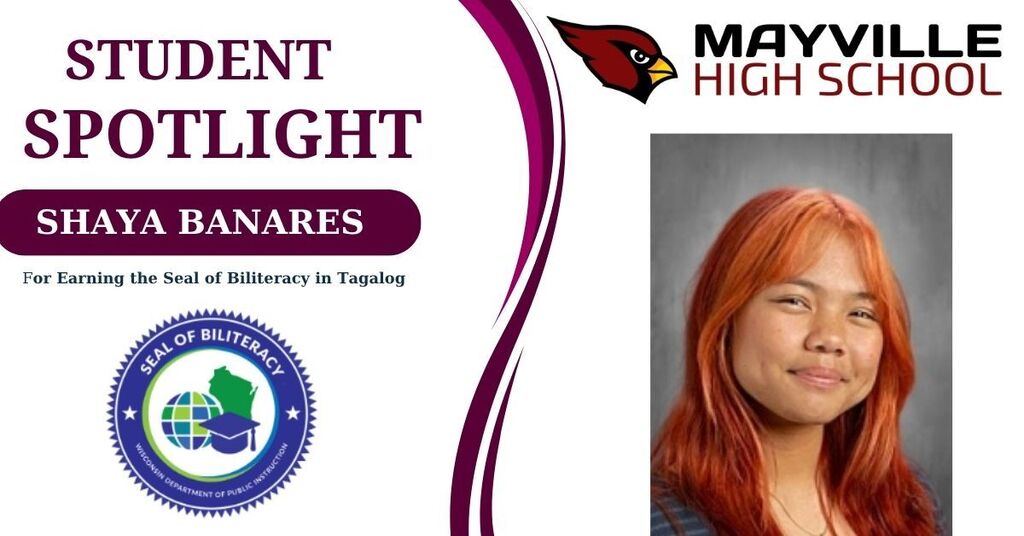 Seal of Biliteracy Student Spotlight with student photo