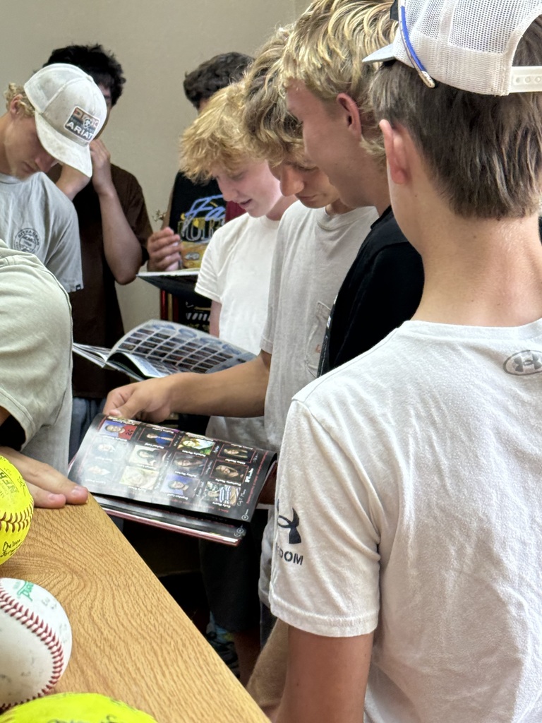 Mayville Limestone School Museum Football Team Tour hosted by Bill Lee (student athletes touring exhibits)