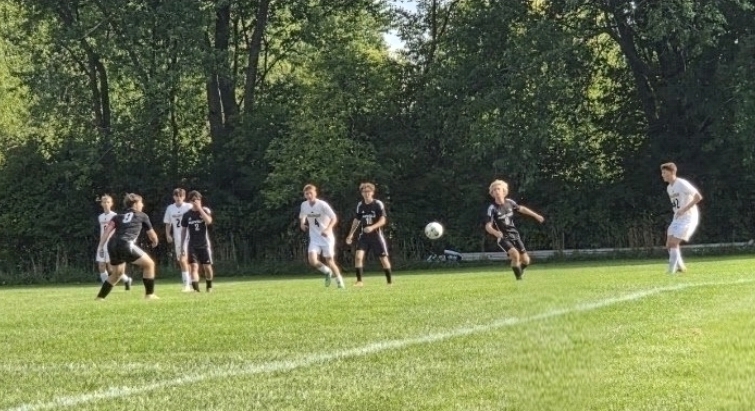 Boys Varsity Soccer playing Waupun on 8/27/26