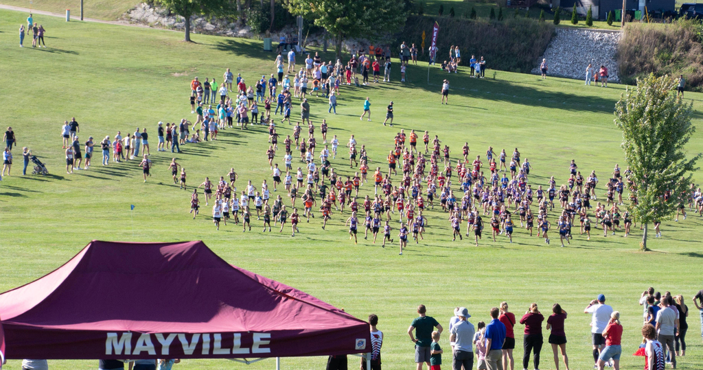 Cardinal Cross Country at Mike Hurlbert Invite at Mayville Golf Course