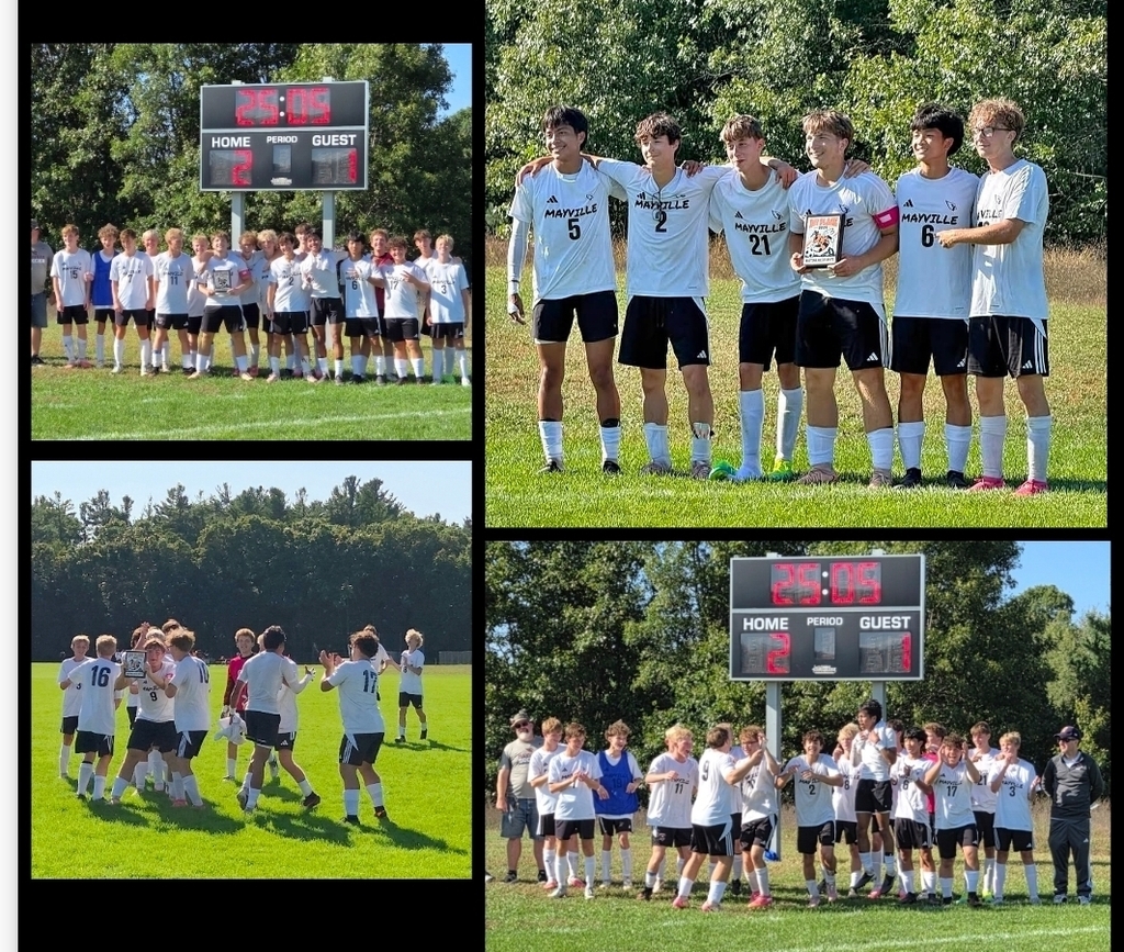 Mayville Boys' Soccer at Wautoma Tourney 9/12/26 CHAMPS
