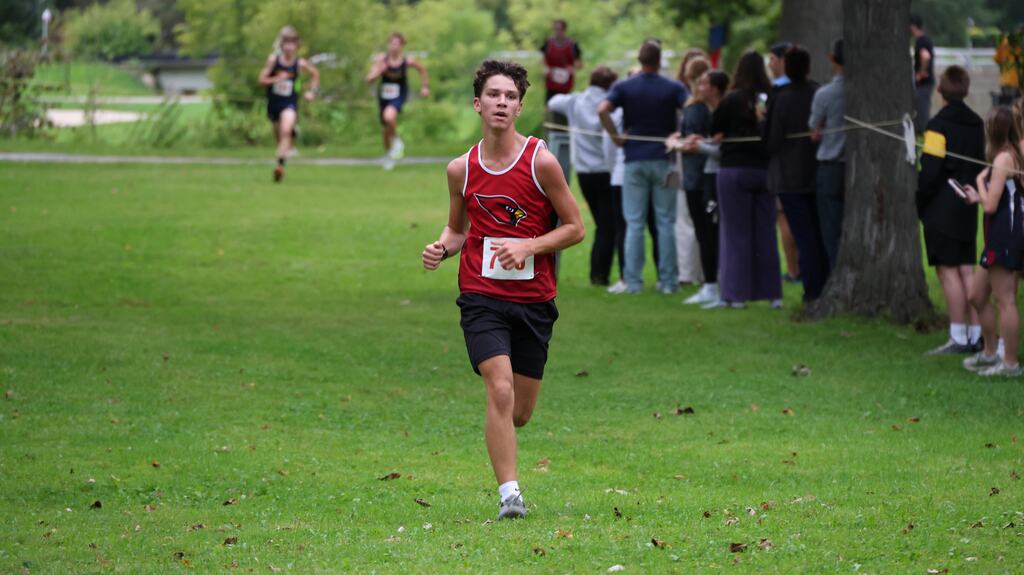 Cross Country MHS Team at Waupun Meet on 9/15 Girls Team Finishes 1st and Boys 4th