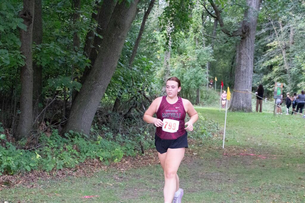Cross Country MHS Team at Waupun Meet on 9/15 Girls Team Finishes 1st and Boys 4th