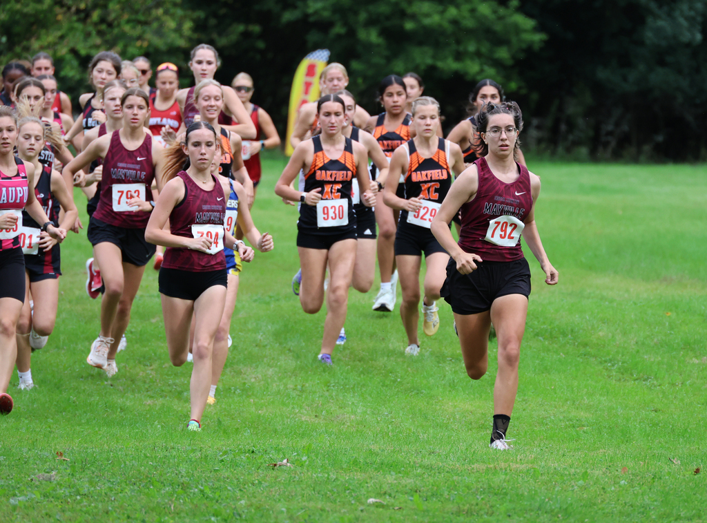 Cross Country MHS Team at Waupun Meet on 9/15 Girls Team Finishes 1st and Boys 4th