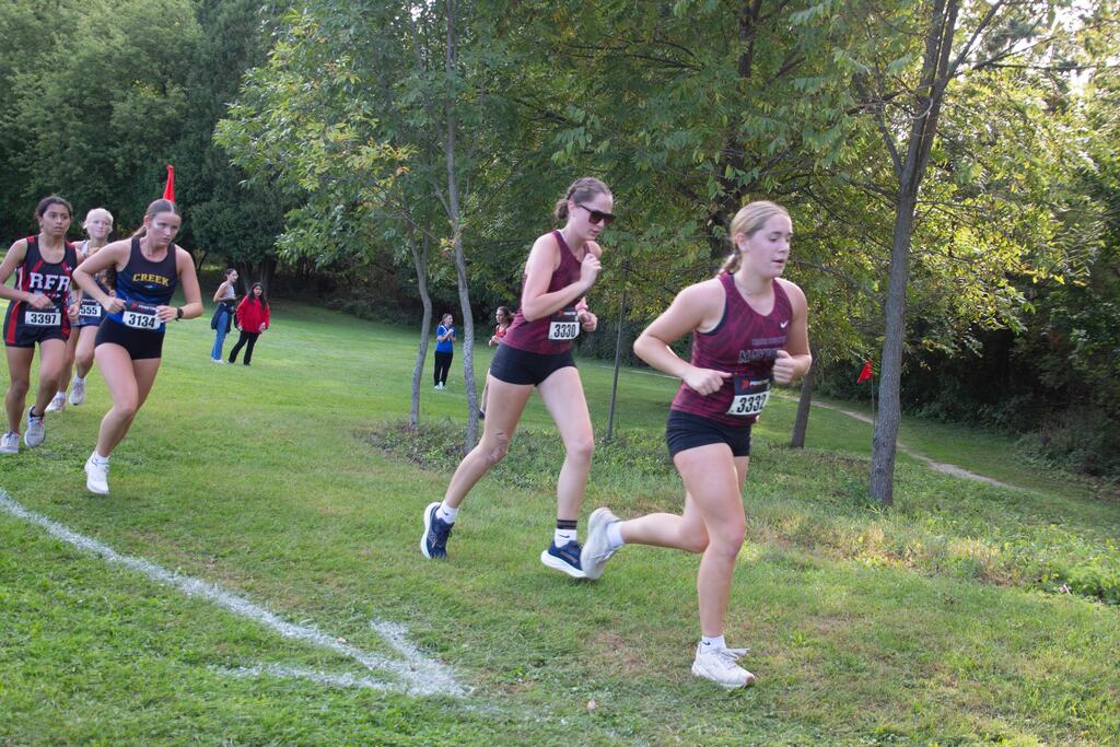 Cross Country MHS and Jr High at Horicon River Run Meet on 9/24/26
