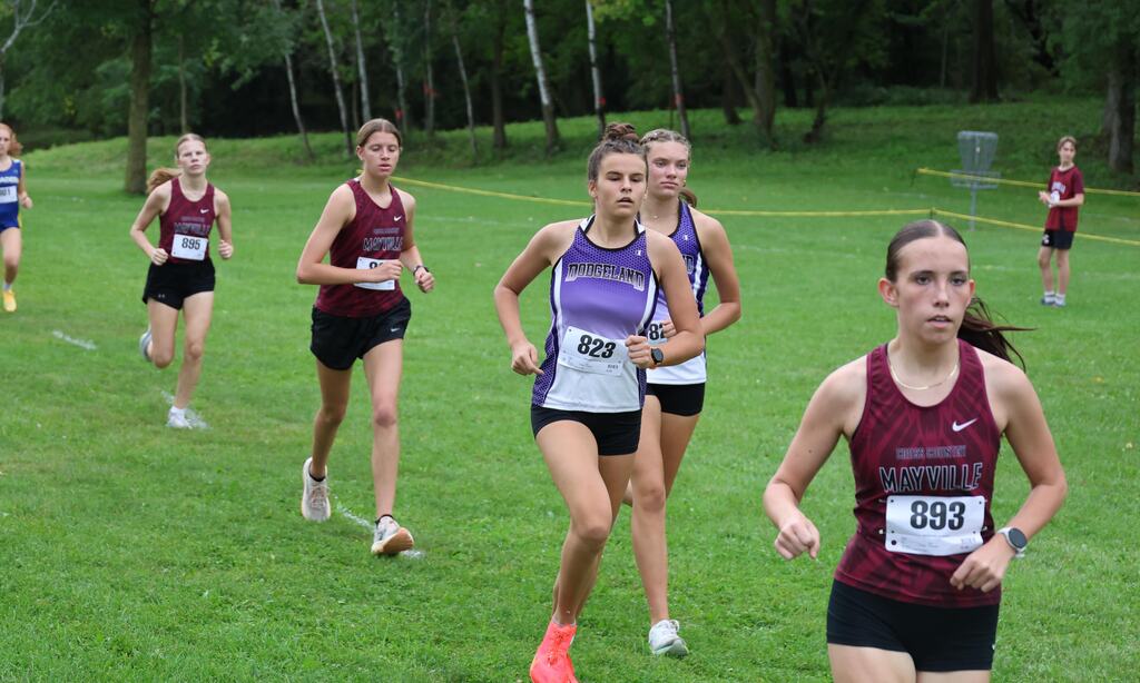 Cross Country MHS and Jr High at Horicon River Run Meet on 9/24/26