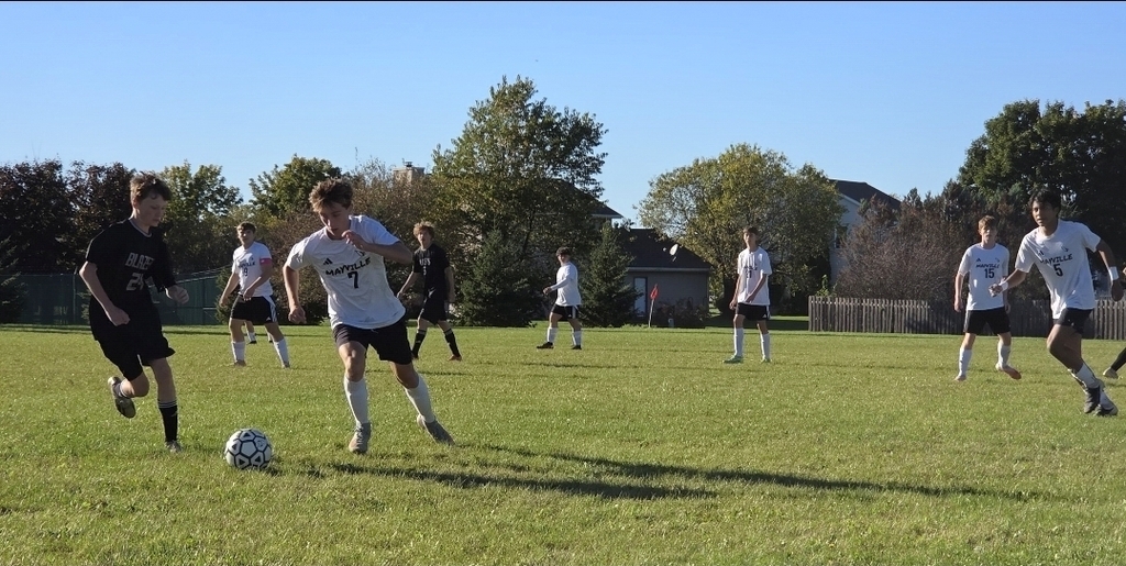 Mayville Soccer Boys at N.E.W. Lutheran Green Bay on 10-2-26