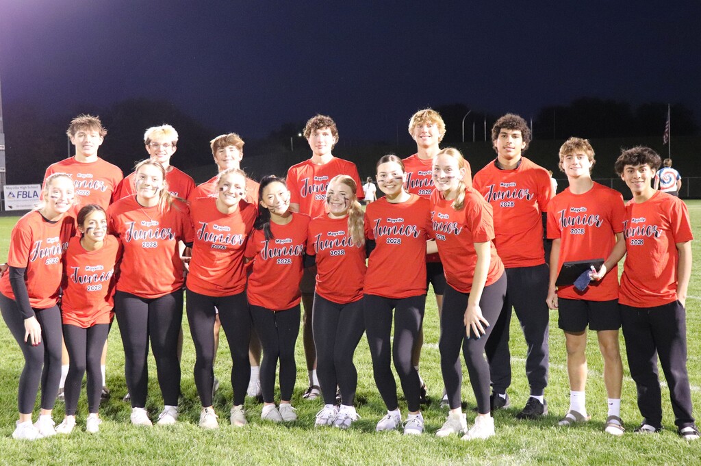 📣🏈HOCO POWDER PUFF JUNIORS - Class of 2028📣🏈 #mayvillecardinals #mayvilleschools #cardinalpride