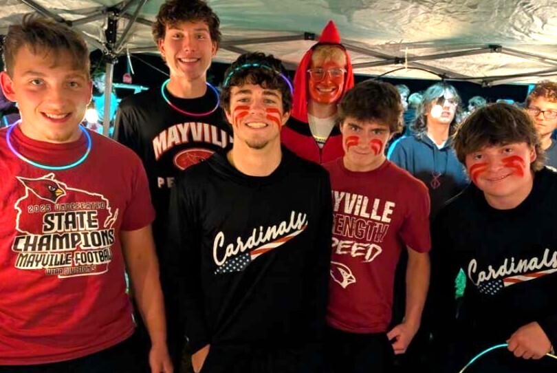 HOCO Bonfire 2026 students celebratingHOCO Bonfire 2026 students celebrating