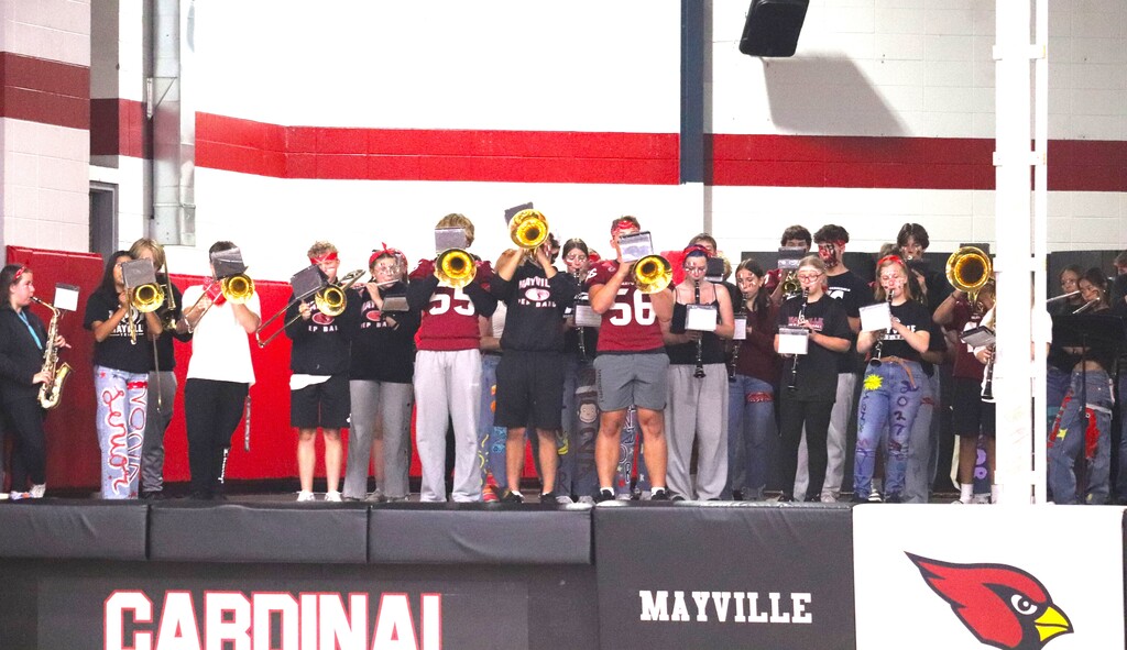📣❤HOCO Pep Assembly 2026❤📣  #mayvillecardinals #mayvilleschools #cardinalpride