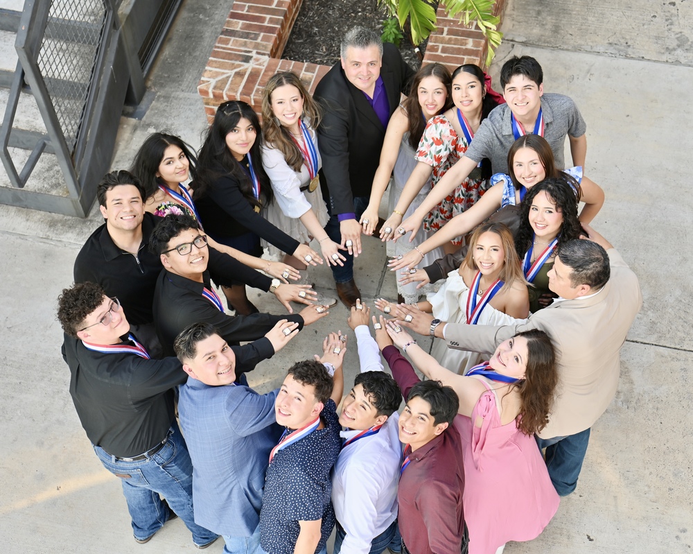 McAllen High ring celebration