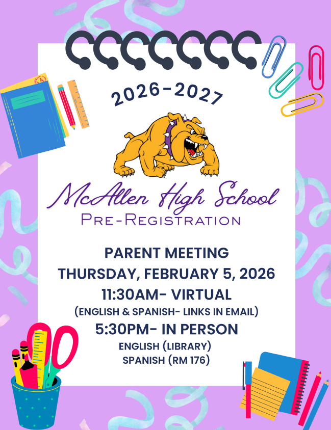 Pre Registration Meeting