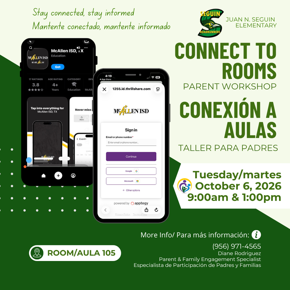 SeguinES RoomsFlyer