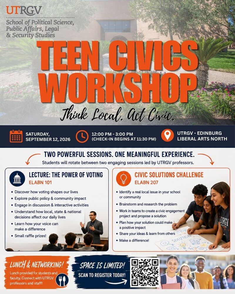 teen civics workshop