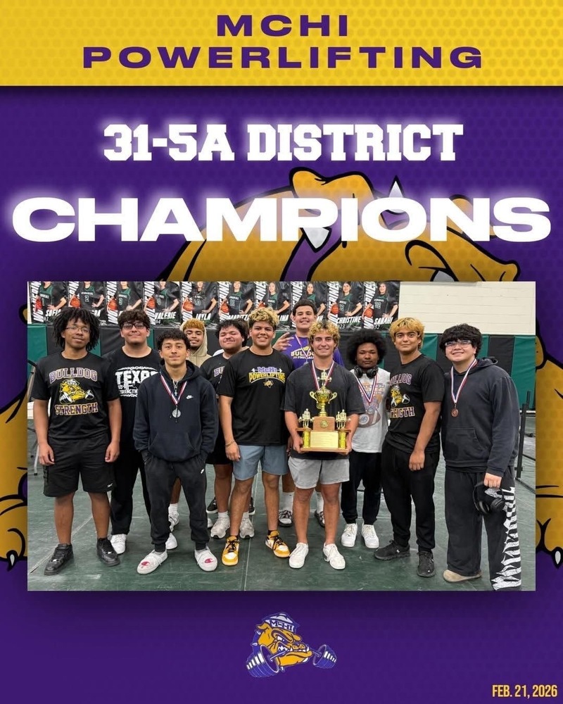 McHi Powerlifting District Champs