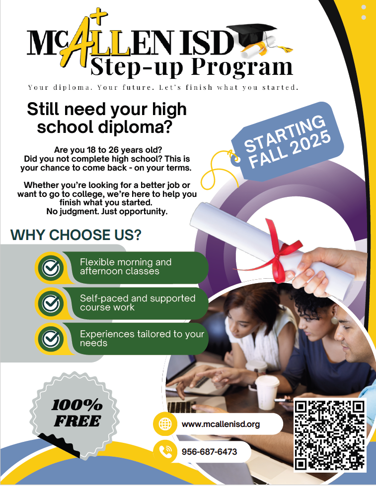 Step-up program flyer