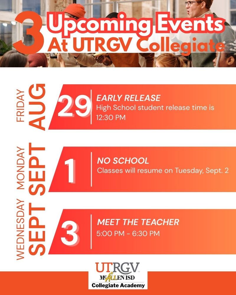 upcoming events