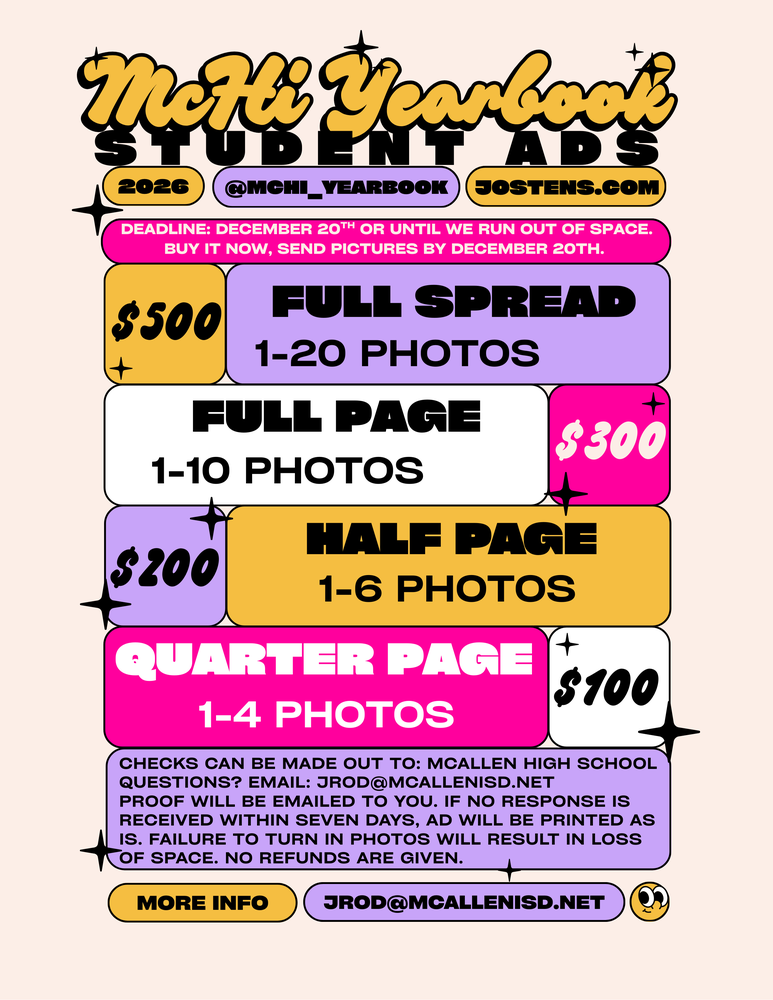 Student Ad Information