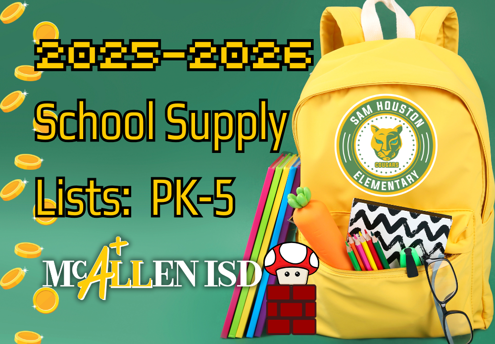 School Supply Lists Decorative Image