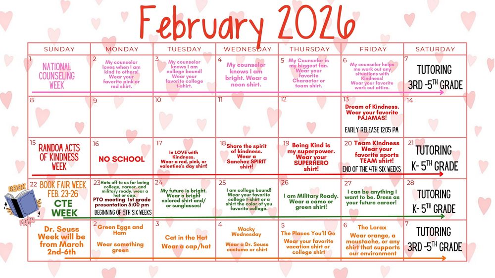 February Calendar