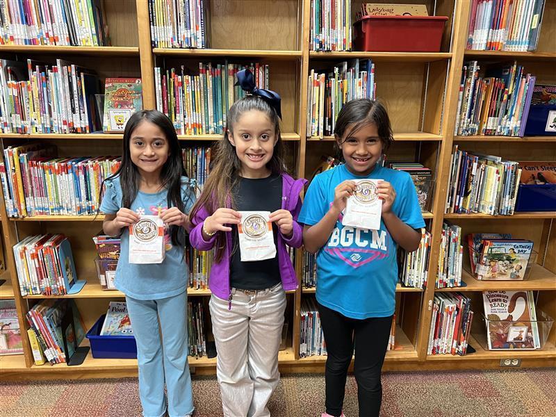 March Reading Contest Winners