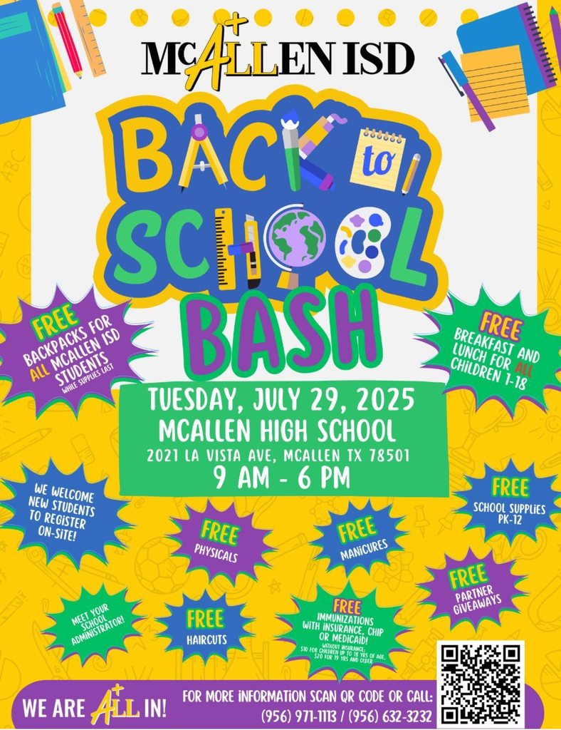 Back to School Bash