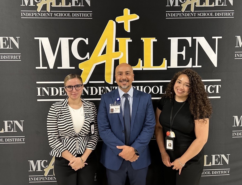 Welcome to McAllen ISD,  Ms. Amanda Hernandez and Ms. Jacklynn Flores! We are proud to have you join the DMS Lions Family!