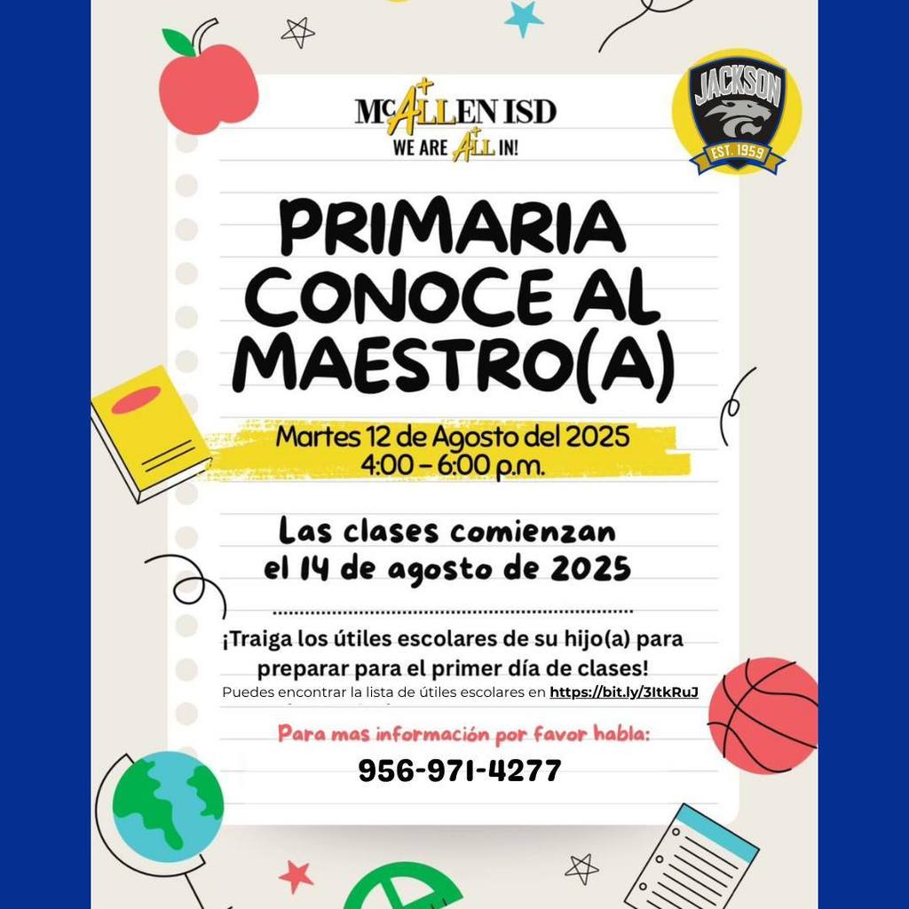 meet the teacher spanish