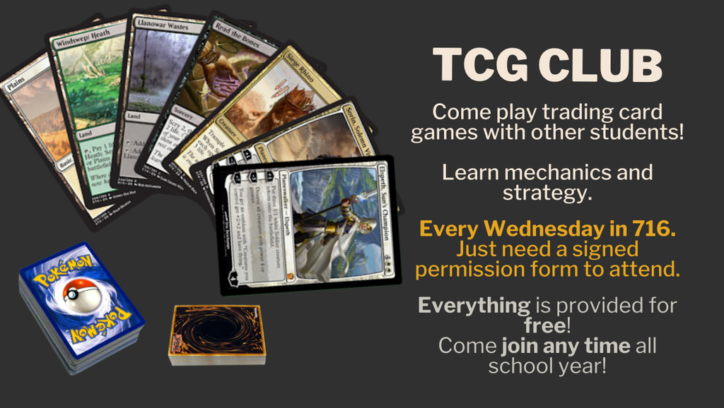 Join our TCG Club
