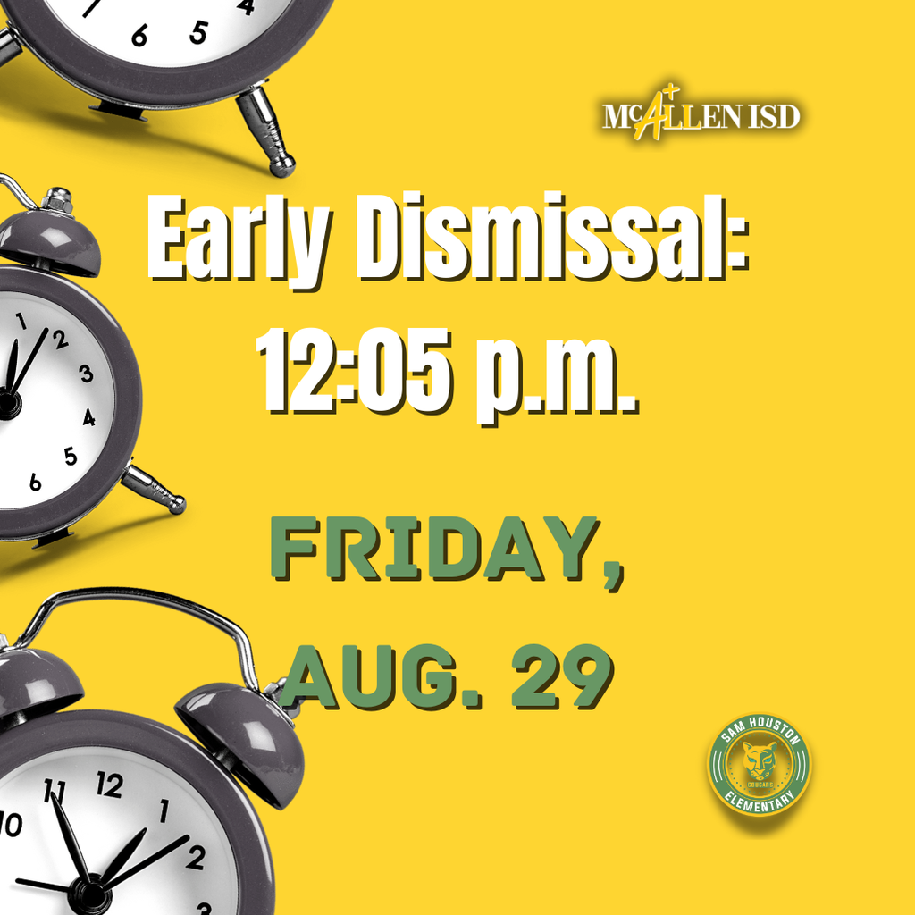 Early Dismissal Announcement English