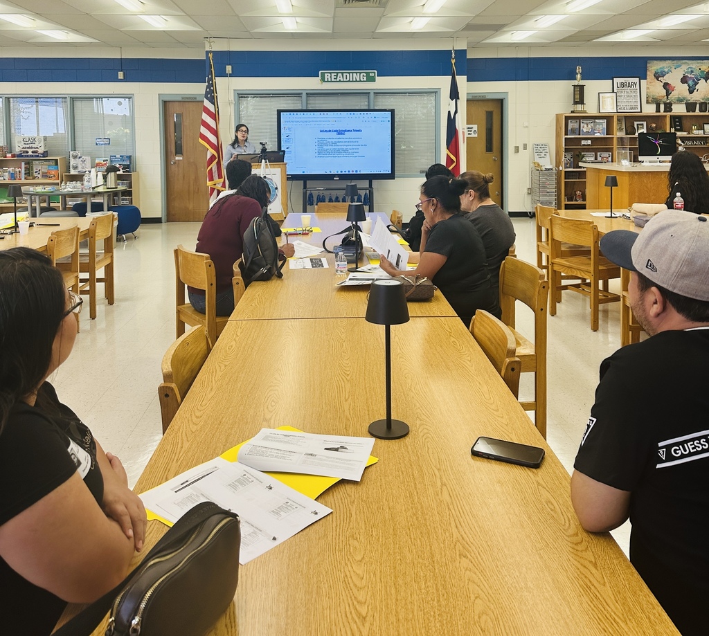 1st Parent Meeting of the Year