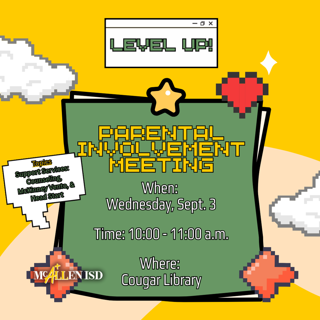 Parental Involvement Meeting Flyer in English