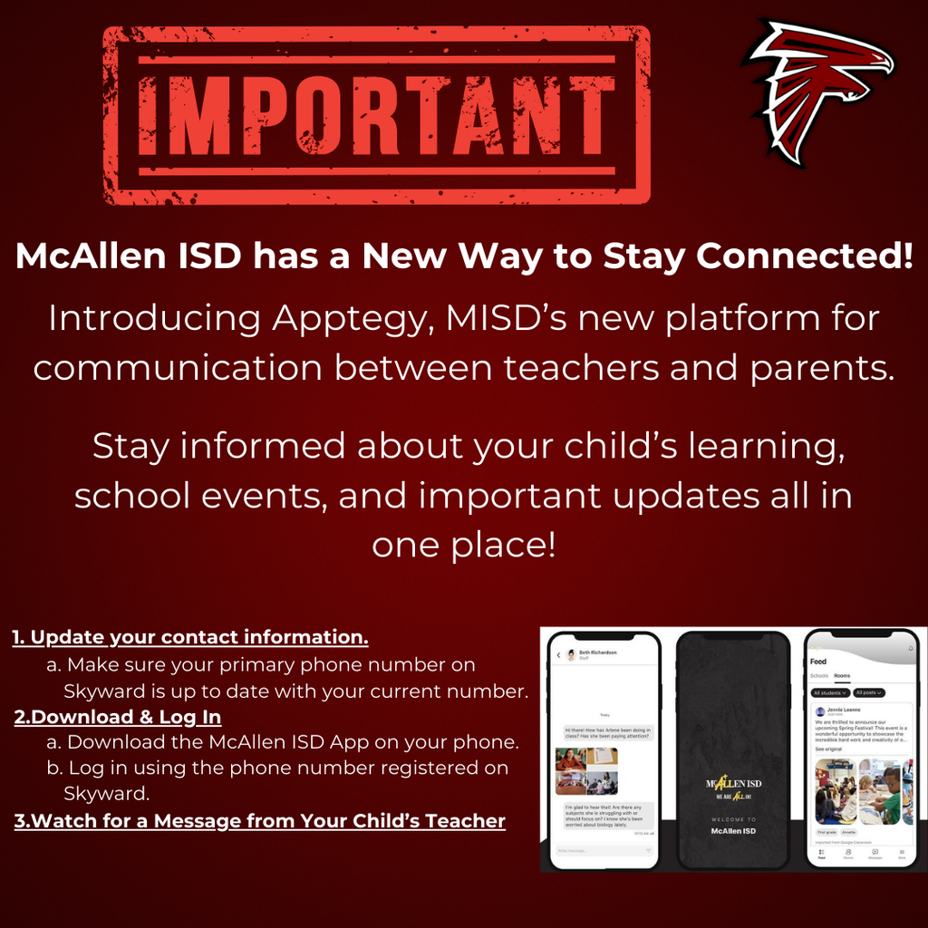 New app info for Apptegy