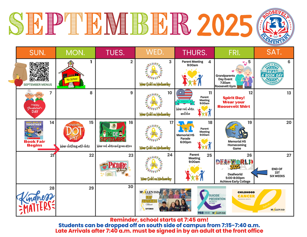 September Calendar