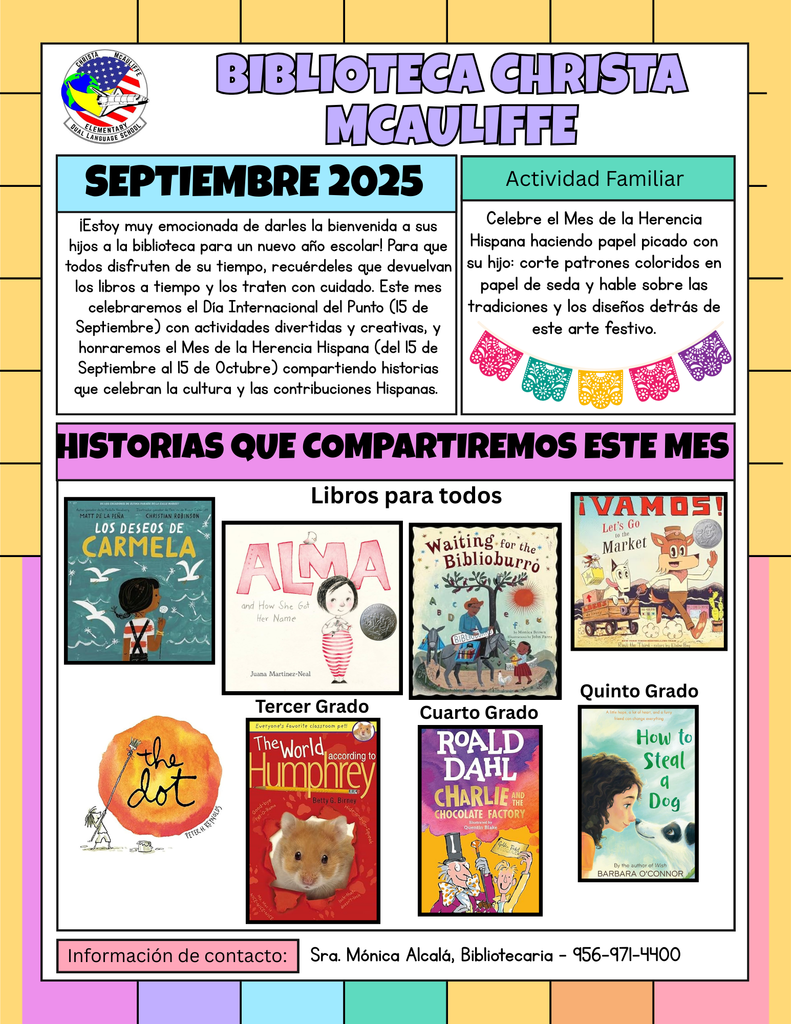 Sept newsletter SPANISH