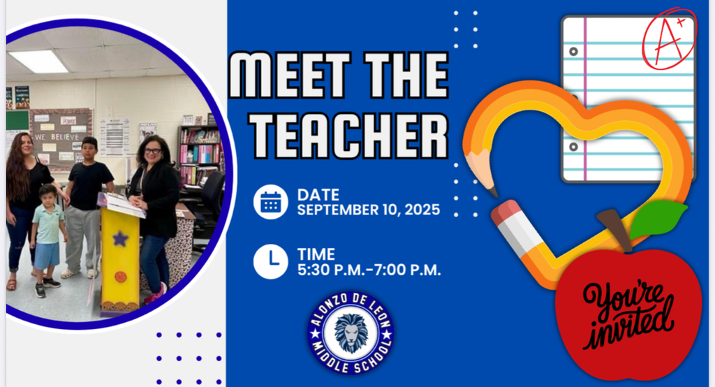 Save the date-meet the teacher
