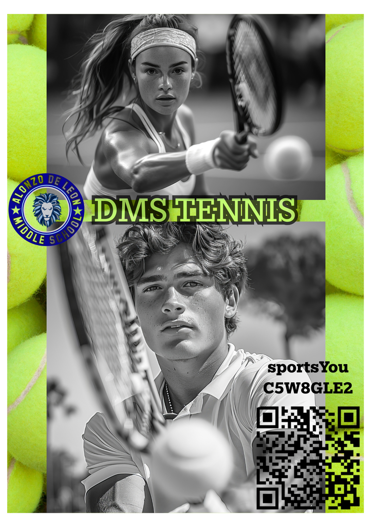 Scan the QR code & join tennis