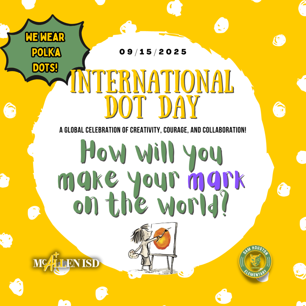 Announcement - International Dot Day in English