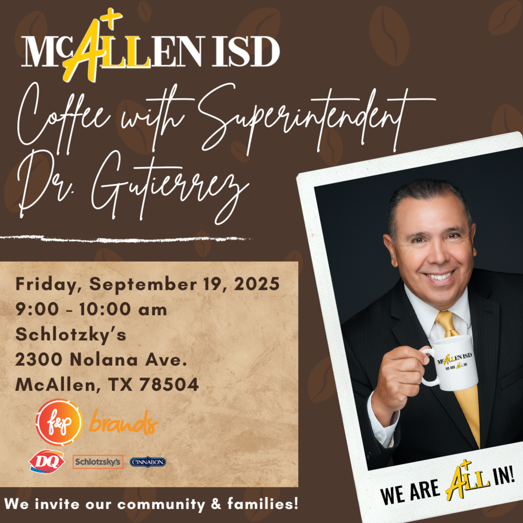 Coffee with Superintendent 9-19-25