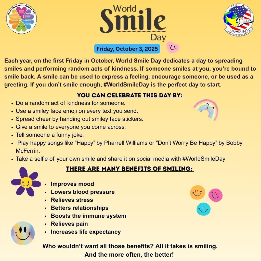 World Smile Day! 