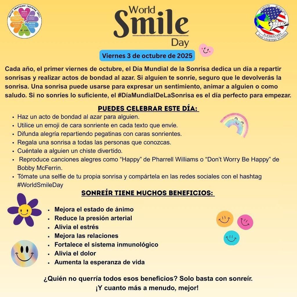 World Smile Day! 